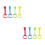 8 Pcs Pull Up Rings For Infant Toddler Kids Walking Exercise Support 9