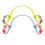 2Pcs Silicone Pacifier Clips With Safety Straps To Prevent Loss 1