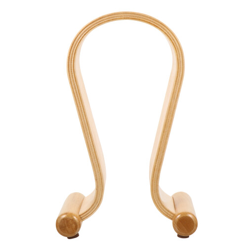 2pcs Headphone Display Hanger Desk Walnut Headphone Stand
