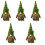 5Pcs Succulent Gnome Plush Doll Decor For Table And Desktop 5