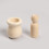 8Pcs Unfinished Wooden Peg Dolls For Diy Graffiti Craft Projects 7