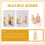 8Pcs Unfinished Wooden Peg Dolls For Diy Graffiti Craft Projects 9