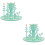 2 Pcs Baby Bottle Drying Rack Feeding Cup Storage Stand 4