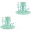 2 Pcs Baby Bottle Drying Rack Feeding Cup Storage Stand 7