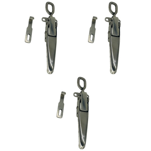 3pcs Box Latch Clamp Toggle Latch Toggle Clamp Car Fastener 2
