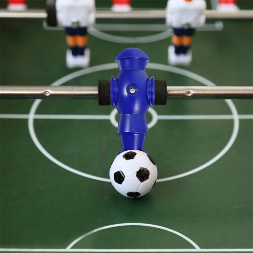 2Pz Figure Calcio Tavolo Resina, Resistente E Facile Montare 2