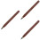 3Pcs Everlasting Wooden Pencil Practical Inkless Writing Tool 8