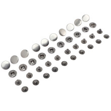 10Set Snap in Ottone Per Cucito E Creatività Assortiti