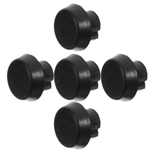 15Pz Inserti ABS Neri Per Stecca Biliardo Protezione E Sostituzione 2