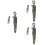 3pcs Box Latch Clamp Toggle Latch Toggle Clamp Car Fastener 6