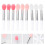 27 Pcs Portable Silicone Lip Brush And Applicator Makeup Set 11