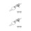 2Set Chiusure Metalliche Argento Per Cappotti E Cardigan Design Facile 5
