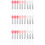 27 Pcs Portable Silicone Lip Brush And Applicator Makeup Set 9