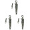3pcs Box Latch Clamp Toggle Latch Toggle Clamp Car Fastener 2