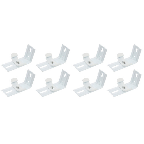 8Pz Supporti A L Per Tende in E Durevoli 1