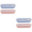 4Set Cucchiaio ABS Colorato Set Per Toddler 8