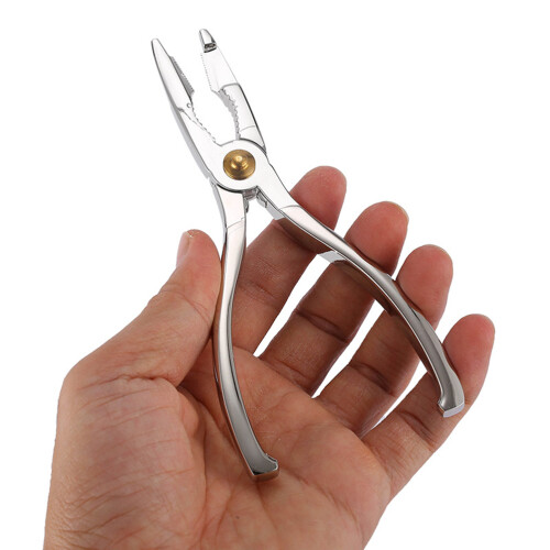 2 Pezzi Set Utensili Acciaio Per Granchi Con Punteruolo E Pinza 2