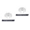 4Pz Per Argento Con Strass E Fascia Compleanno Festa 6