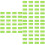 1500 Pcs Green Lace Sugar Packing Paper Wrapping Baking Cellophane 5