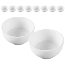 40Pz Mini Ciotole Plastiche Per Casa Delle Bambole