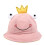 Cappello Pescatore Cotone Rosa Con E Ampia 4
