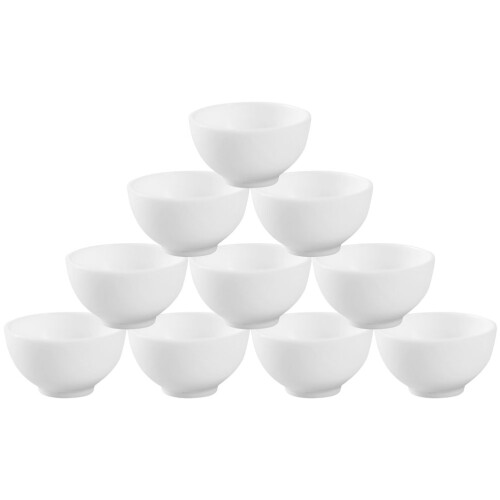 40Pz Mini Ciotole Plastiche Per Casa Delle Bambole 2
