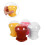 60Set Coppe Gelato E Mousse Piccole in PP Con Coperchio Per Feste 9