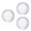 3Pcs System Crystal Ball Planet Model Glass Sphere Decor 7