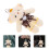12 Pcs Tiny Stuffed Bears Plush Keychain Bag Hanging Decor 11