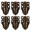 12 Pcs Box Buckle Iron Wooden Box Hook Lock 1