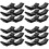 24 Pcs Replacement Plastic Dumbbell Saddles For Stable Gym Rack Stand 7