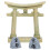 Set Statua In Resina Torii Gate Per Acquario 8