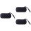 3 Pack Cable Storage Bag Digital Packing Small Electronics Pouch 8