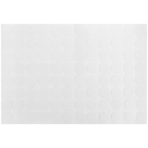 192St Witte PVC Schroefgat Covers Verwijderbaar
