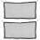2pack Car Net Barrier Safety Car Divider With Nylon For Pets 3