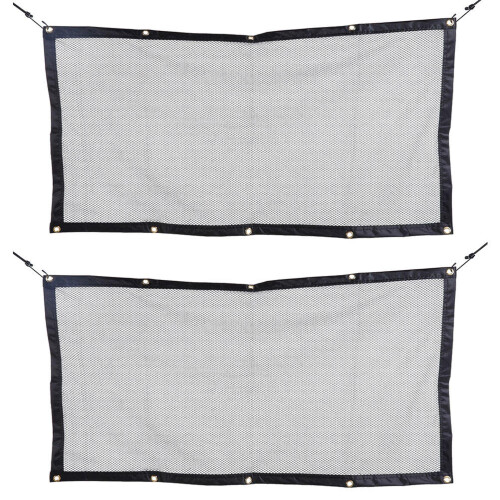 2pack Car Net Barrier Safety Car Divider With Nylon For Pets 2