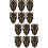 12 Pcs Box Buckle Iron Wooden Box Hook Lock 7