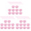 30Pz Contenitori Rosa Per Crystal Mud, Robusti E Salvaspazio 2