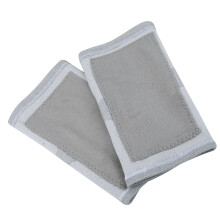 1Paio Ginocchiere Sportive Outdoor Grigie Comfort E Calore Elastico
