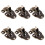 12 Pcs Box Buckle Iron Wooden Box Hook Lock 8
