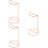 3 Count Headset Stand Tabletop Hanger Rack Headphone Holder For Desk 8