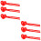 6 Pcs Makers Funny Clamps Making Molds Winter Clips 6