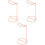 3 Count Headset Stand Tabletop Hanger Rack Headphone Holder For Desk 4