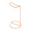 3 Count Headset Stand Tabletop Hanger Rack Headphone Holder For Desk 2