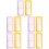 10 Pcs Sticker Storage Book Student Supplies Macaron 6