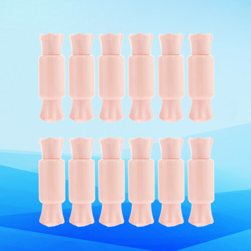 12 Pezzi Tubo Per Labbra In Rosa Per Lucidalabbra Te 1