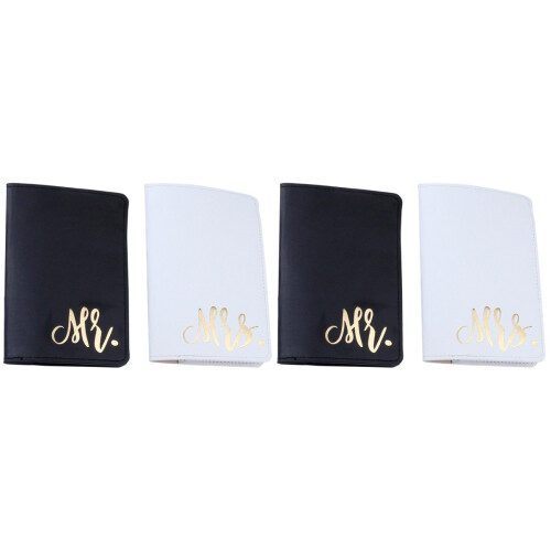 2 Count Certificate Package Lovers Passport Book Document Holder 1