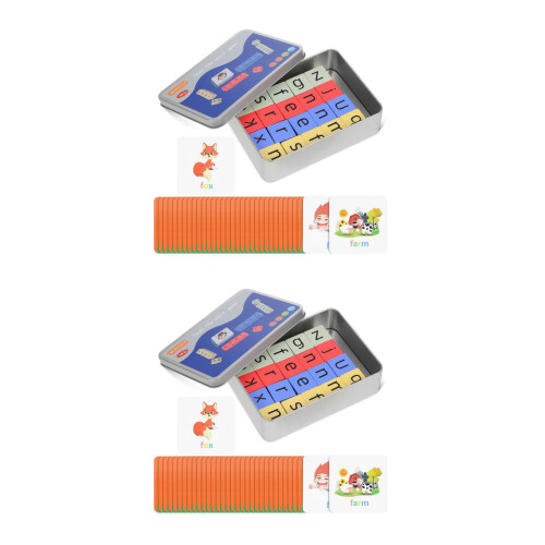 2 Set Legno Lettere, Giochi Educativi Bambini 2