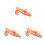 3Set Modellini Canoe Decorativi Per Interior 6