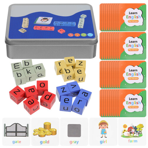 2 Set Legno Lettere, Giochi Educativi Bambini 1